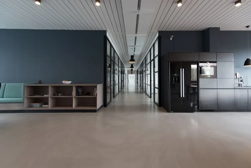 Modern commercial office interior of the kind held in an SMSF property portfolio